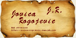 Jovica Rogojević vizit kartica